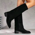 Wide Shaft Dress Boots